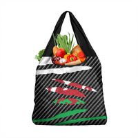 Wales Beast Grocery Bag Ripped Flag Graphic - Wonder Print Shop