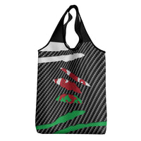 Wales Beast Grocery Bag Ripped Flag Graphic - Wonder Print Shop