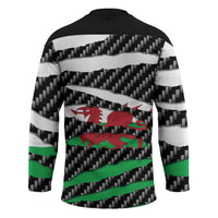 Wales Beast Hockey Jersey Ripped Flag Graphic - Wonder Print Shop