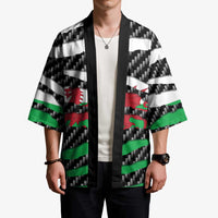 Wales Beast Kimono Ripped Flag Graphic - Wonder Print Shop