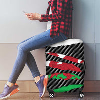 Wales Beast Luggage Cover Ripped Flag Graphic - Wonder Print Shop