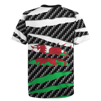 Wales Beast Rugby Jersey Ripped Flag Graphic - Wonder Print Shop