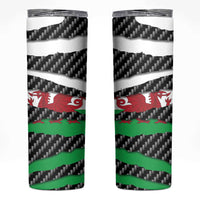 Wales Beast Skinny Tumbler Ripped Flag Graphic - Wonder Print Shop