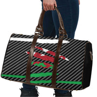 Wales Beast Travel Bag Ripped Flag Graphic - Wonder Print Shop