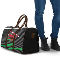 Wales Beast Travel Bag Ripped Flag Graphic - Wonder Print Shop