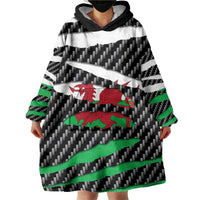 Wales Beast Wearable Blanket Hoodie Ripped Flag Graphic - Wonder Print Shop