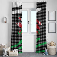 Wales Beast Window Curtain Ripped Flag Graphic - Wonder Print Shop