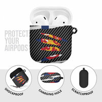 Finland Beast AirPods Case Ripped Flag Graphic - Wonder Print Shop