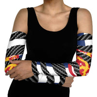 Finland Beast Arm Sleeves Ripped Flag Graphic - Wonder Print Shop