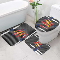 Finland Beast Bathroom Set Ripped Flag Graphic - Wonder Print Shop