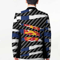 Finland Beast Blazer Ripped Flag Graphic - Wonder Print Shop
