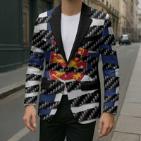 Finland Beast Blazer Ripped Flag Graphic - Wonder Print Shop