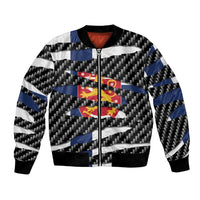 Finland Beast Bomber Jacket Ripped Flag Graphic - Wonder Print Shop