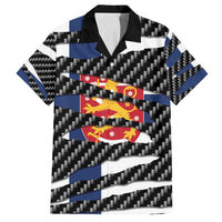 Finland Beast Family Matching Long Sleeve Bodycon Dress and Hawaiian Shirt Ripped Flag Graphic - Wonder Print Shop