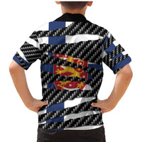 Finland Beast Family Matching Mermaid Dress and Hawaiian Shirt Ripped Flag Graphic - Wonder Print Shop