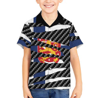 Finland Beast Family Matching Puletasi and Hawaiian Shirt Ripped Flag Graphic - Wonder Print Shop