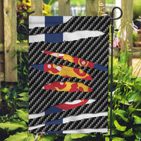 Finland Beast Garden Flag Ripped Flag Graphic - Wonder Print Shop