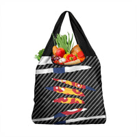 Finland Beast Grocery Bag Ripped Flag Graphic - Wonder Print Shop
