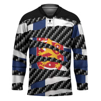 Finland Beast Hockey Jersey Ripped Flag Graphic - Wonder Print Shop