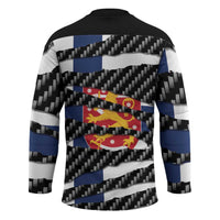 Finland Beast Hockey Jersey Ripped Flag Graphic - Wonder Print Shop