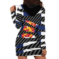 Finland Beast Hoodie Dress Ripped Flag Graphic - Wonder Print Shop