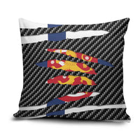 Finland Beast Pillow Cover Ripped Flag Graphic - Wonder Print Shop