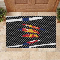 Finland Beast Rubber Doormat Ripped Flag Graphic - Wonder Print Shop