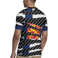Finland Beast Rugby Jersey Ripped Flag Graphic - Wonder Print Shop