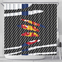 Finland Beast Shower Curtain Ripped Flag Graphic - Wonder Print Shop