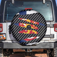 Finland Beast Spare Tire Cover Ripped Flag Graphic - Wonder Print Shop