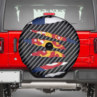 Finland Beast Spare Tire Cover Ripped Flag Graphic - Wonder Print Shop