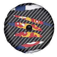Finland Beast Spare Tire Cover Ripped Flag Graphic - Wonder Print Shop