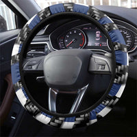 Finland Beast Steering Wheel Cover Ripped Flag Graphic - Wonder Print Shop