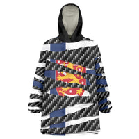 Finland Beast Wearable Blanket Hoodie Ripped Flag Graphic - Wonder Print Shop