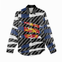 Finland Beast Women Casual Shirt Ripped Flag Graphic - Wonder Print Shop