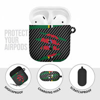 Dominica Beast AirPods Case Ripped Flag Graphic - Wonder Print Shop