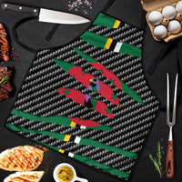 Dominica Beast Apron Ripped Flag Graphic - Wonder Print Shop