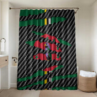 Dominica Beast Bathroom Set Ripped Flag Graphic - Wonder Print Shop