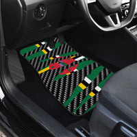 Dominica Beast Car Mats Ripped Flag Graphic - Wonder Print Shop