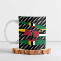 Dominica Beast Ceramic Mug Ripped Flag Graphic - Wonder Print Shop