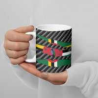 Dominica Beast Ceramic Mug Ripped Flag Graphic - Wonder Print Shop