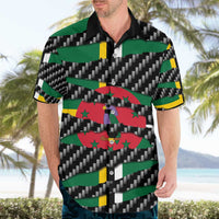 Dominica Beast Hawaiian Shirt Ripped Flag Graphic - Wonder Print Shop