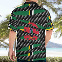 Dominica Beast Hawaiian Shirt Ripped Flag Graphic - Wonder Print Shop