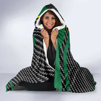 Dominica Beast Hooded Blanket Ripped Flag Graphic - Wonder Print Shop