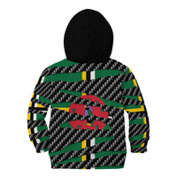 Dominica Beast Kid Hoodie Ripped Flag Graphic - Wonder Print Shop
