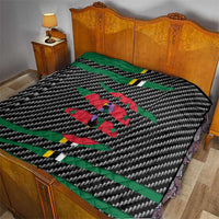 Dominica Beast Quilt Ripped Flag Graphic - Wonder Print Shop