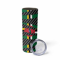 Dominica Beast Skinny Tumbler Ripped Flag Graphic - Wonder Print Shop