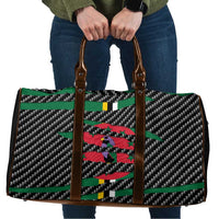 Dominica Beast Travel Bag Ripped Flag Graphic - Wonder Print Shop