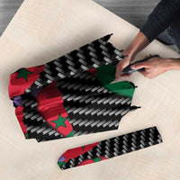 Dominica Beast Umbrella Ripped Flag Graphic - Wonder Print Shop