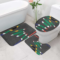 South Africa Beast Bathroom Set Ripped Flag Graphic - Wonder Print Shop
